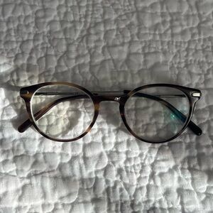 Round Tortoiseshell Glasses